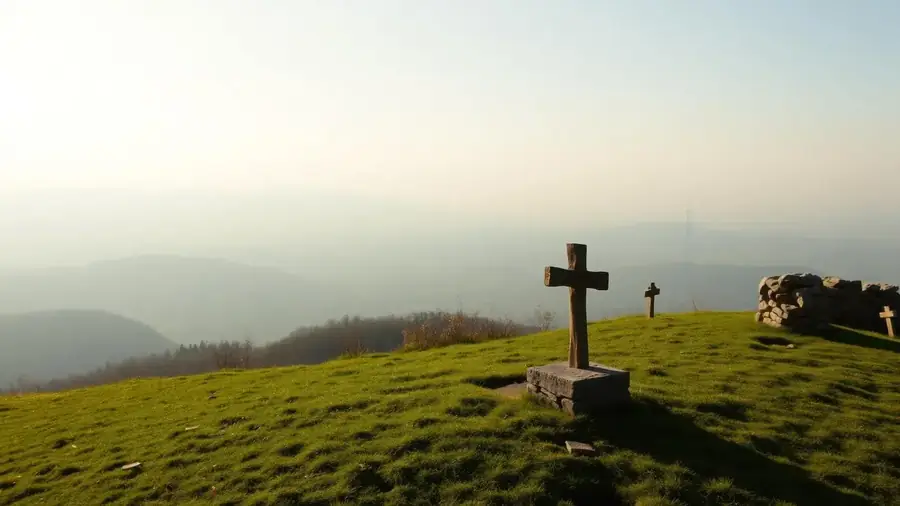 Waldfriedhof mit hohem Baumbestand und naturnahen Grabfeldern in Köln